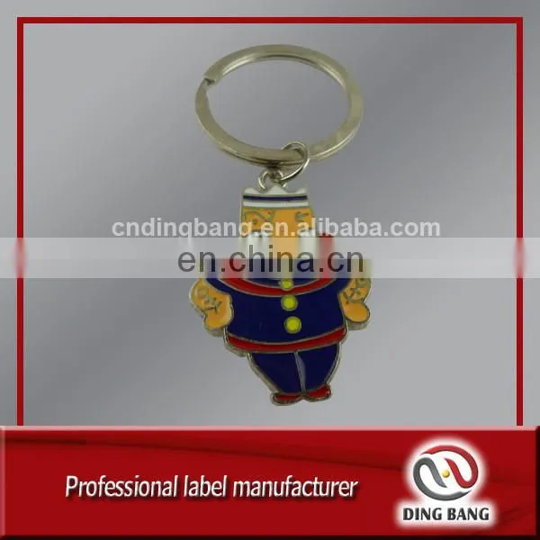 Experienced Factory Promotion Cheap Custom Made Embossed Logo Smoking Bear Style 2D Funny Souvenir Keychain