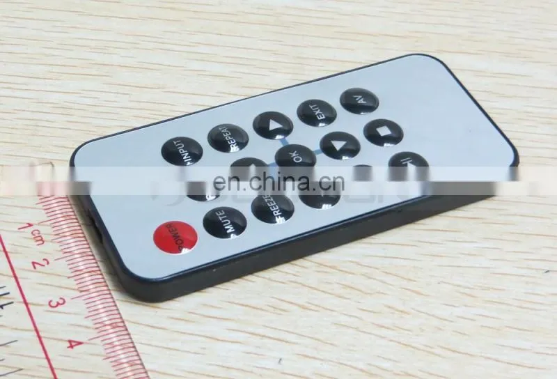 Button Cell Mini TV Set Code Switch 16 Key Universal IR Remote Control For DVD Player