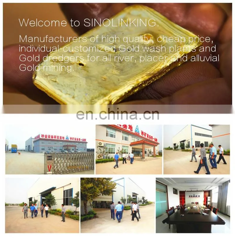 SINOLINKING Gravity Separating Diamond Washing Plant/Diamond Machine/China Diamond Tools