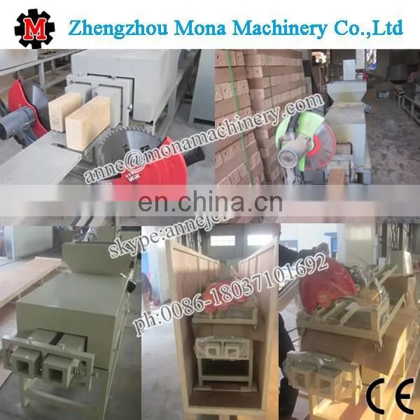 Two Head Wood Sawdust Hot Pressing Machine Wood Block Hot Press Machine With Factory Price