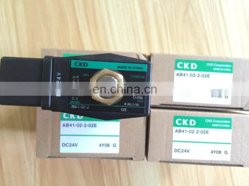 CKD Solenoid valve Japan Solenoid valve AB41-02-2-02E