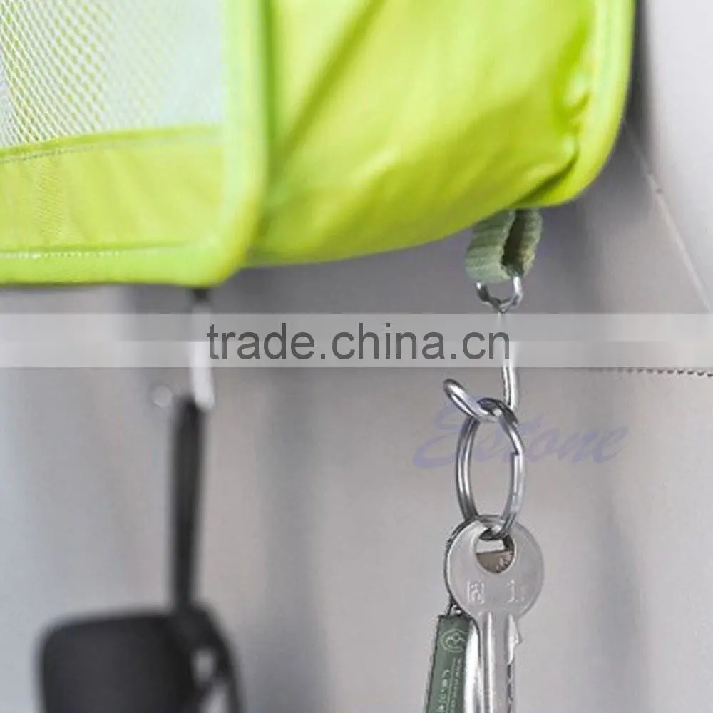 Green Car Seat Back Multifunction Travel Pocket Storage Bag Hanger Holder Organizer