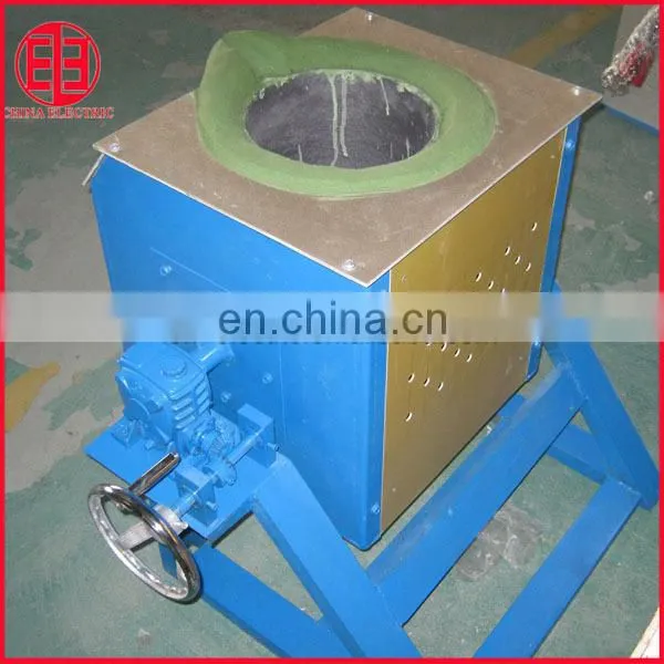 IGBT copper scrap brass melting induction furnace