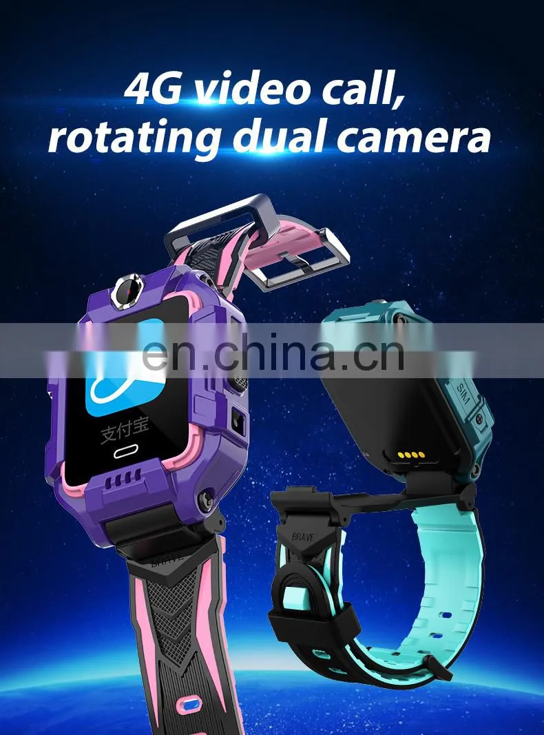 Children's smartphones watch full Netcom 4G primary school students video touch screen photos GPS positioning waterproof