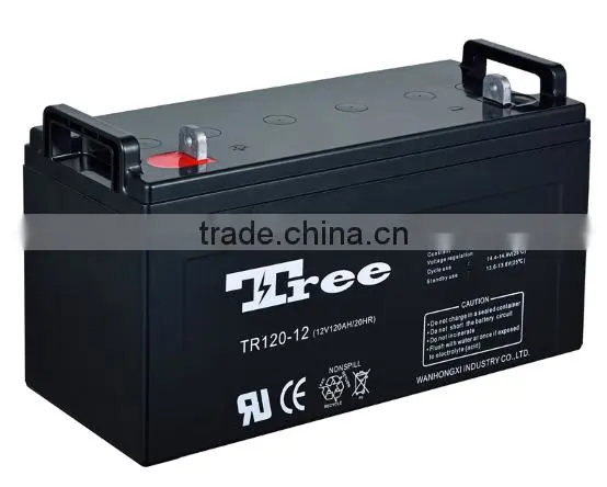 Maintenance free solar gel battery 12v 120ah deep cycle battery