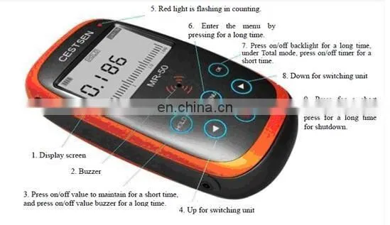 Manufacturer of portable x radiation detector
