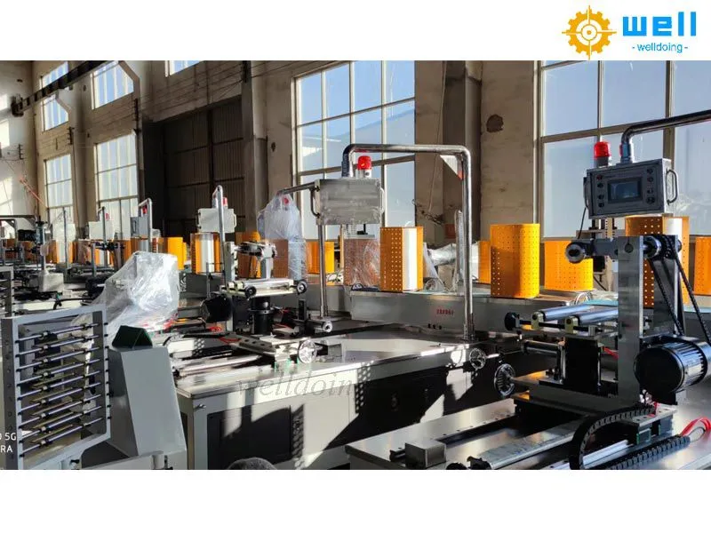 Kraft paper tube making machinery