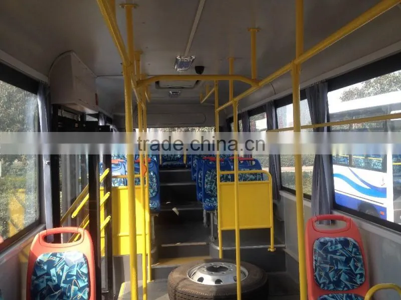 35-38seats 8.6meters length Rear engine bus passenger door before the front Axle