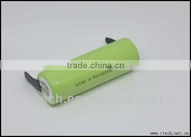 NIMH SC 2200MAH rechargeable battery