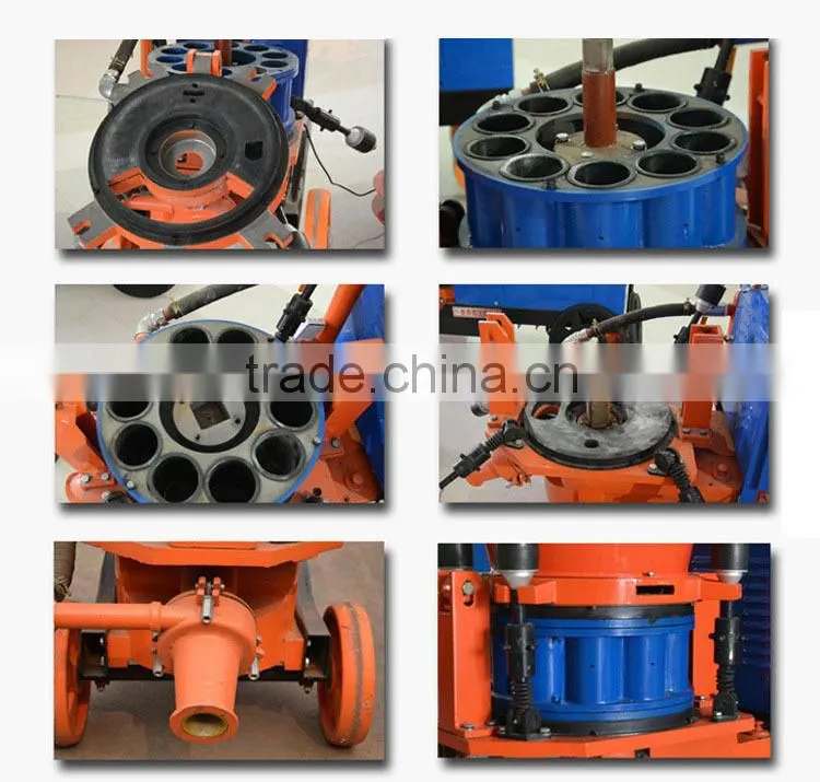dry concrete shotcrete machine