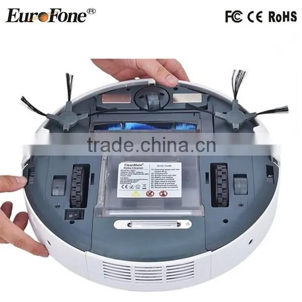 Wet Dry Vacuum Cleaner Robot With Water Tank