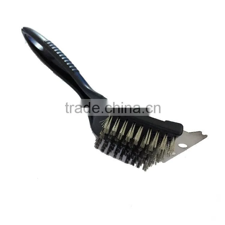 yangjiang factory manufacture eco-friendly bbq grill brush for cleaning barbecue grill