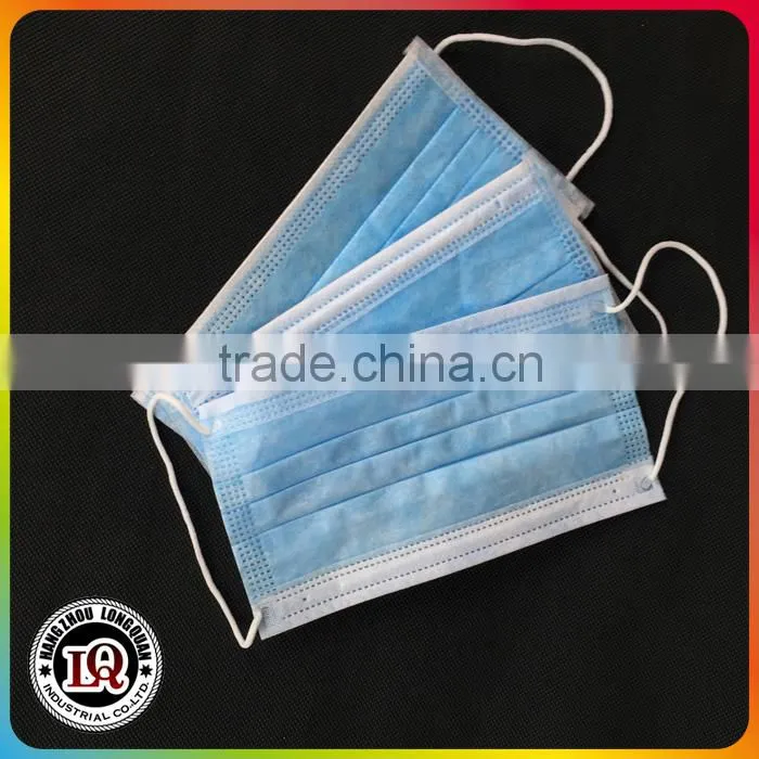 Disposable 3 ply Non-woven Surgical Face Mask