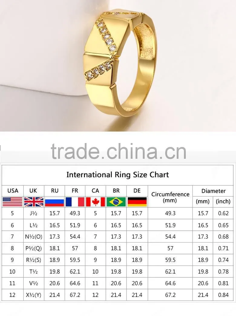 China supplier imitation brass women jewelry accessory ring
