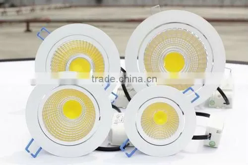 100lm/w CRI>82 Commercial lighting 40W LED COB Ceiling Downlight