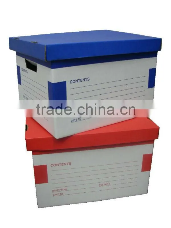 long shelf life recycled paper archive box