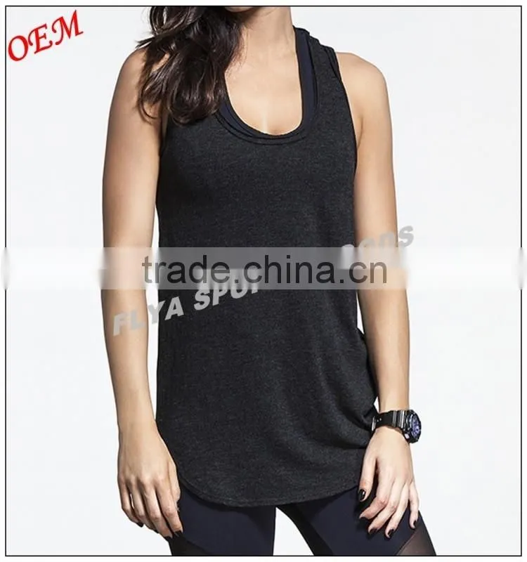 women fitness yoga tank top running sport singlet women wholesale tank top