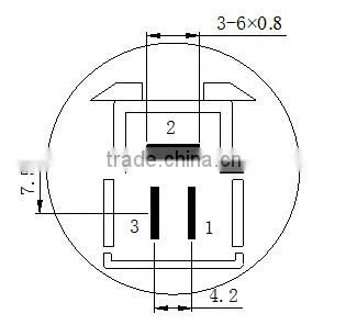 Automotive relays miniature relay 3 pin 12V 30A WM722