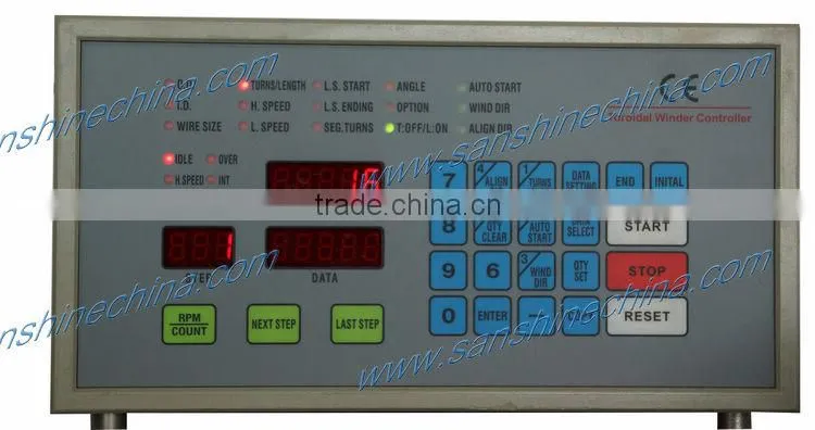Slider type automatic toroid winding machine