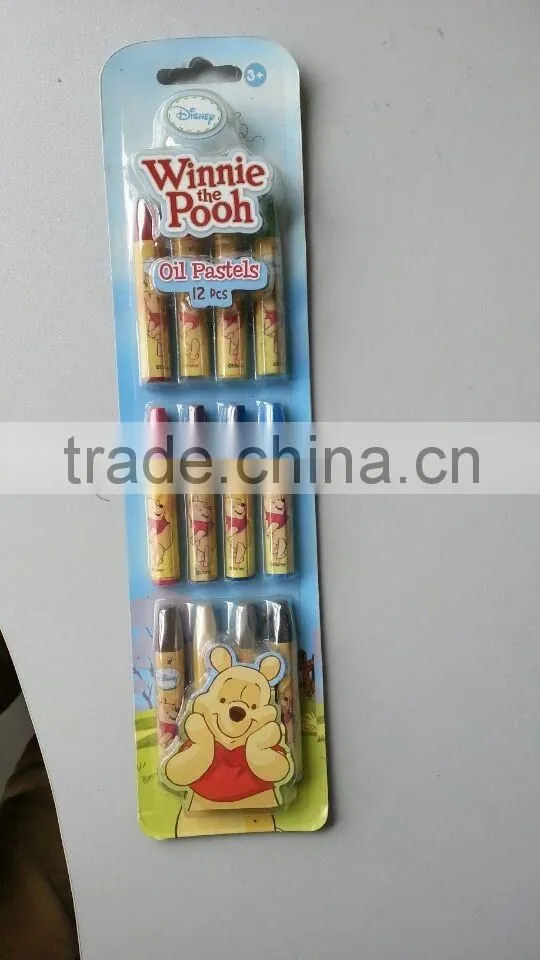 High quality Non-toxic 12pcs Oil Pastel