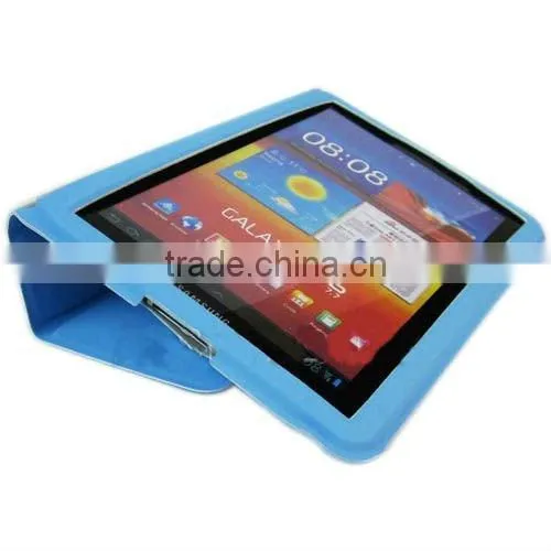Smart cover for Samsung Galaxy Tab 7.7 P6800, folding case, tablet case