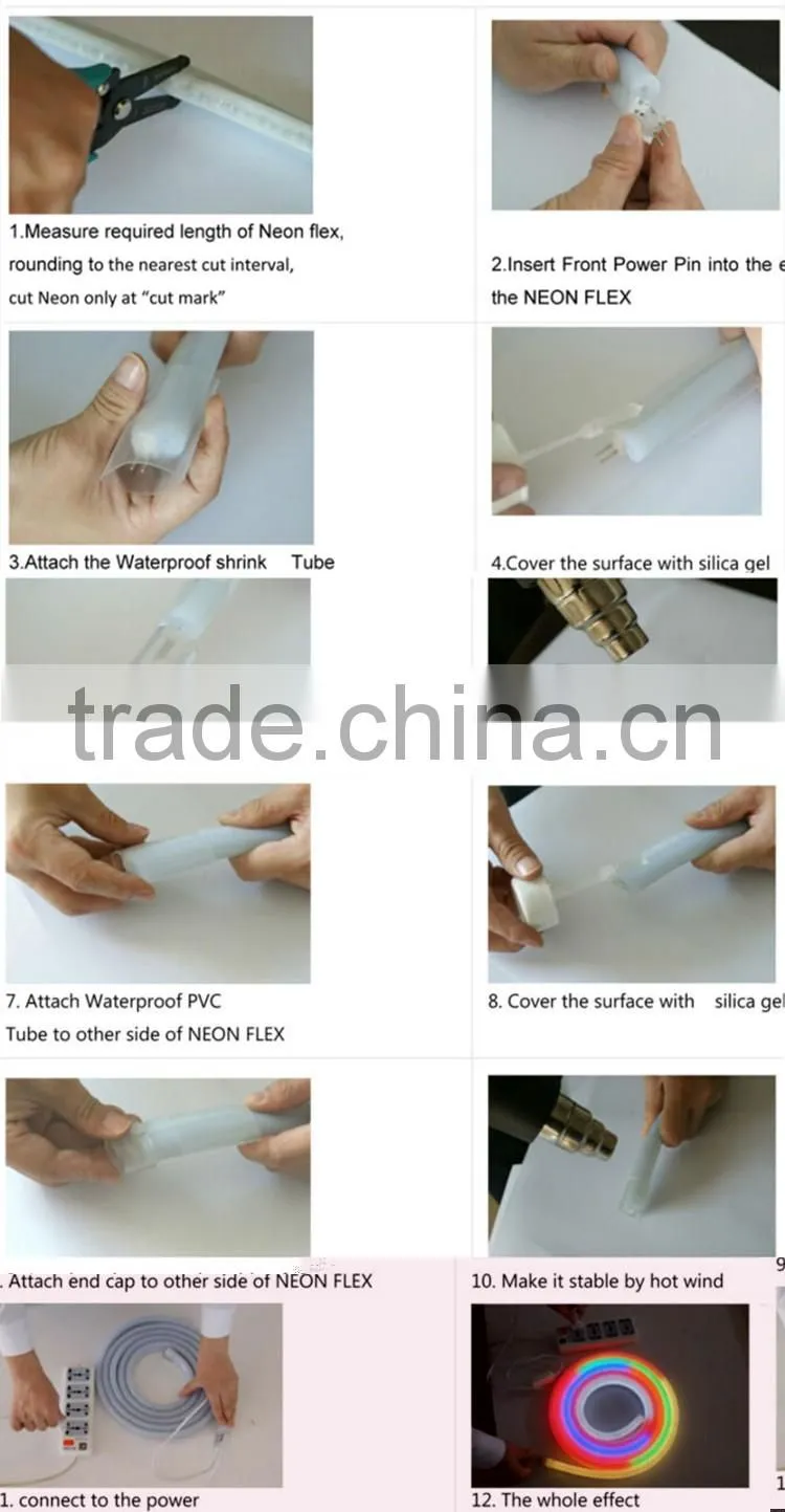Super Brightness SMD 360 degree LED Neon Flex tube light