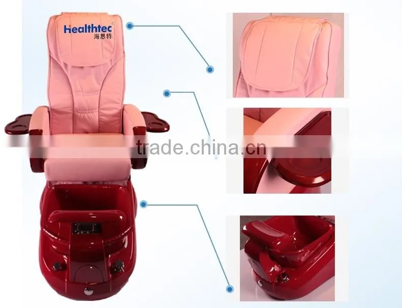 new pink foot spa massage pedicure bowls