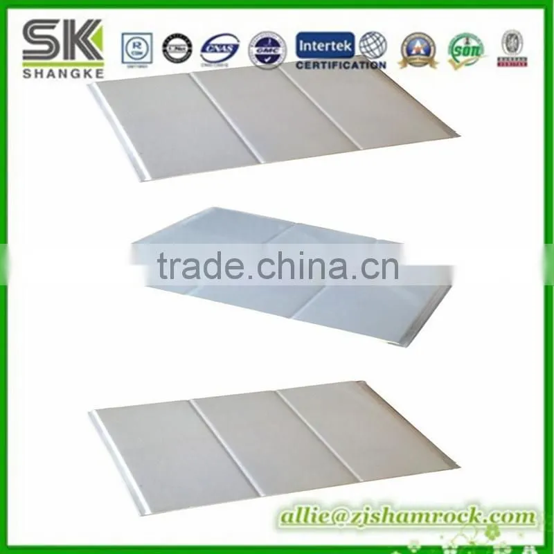 Aluminum /PU sandwich wall panels