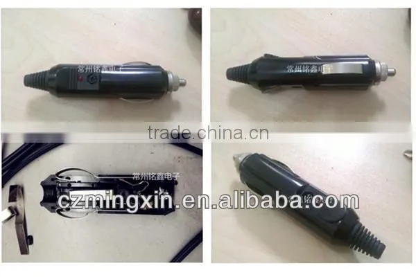 12V ac adapter american style LED light plug cigarette lighter plug cigarette lighter to plug