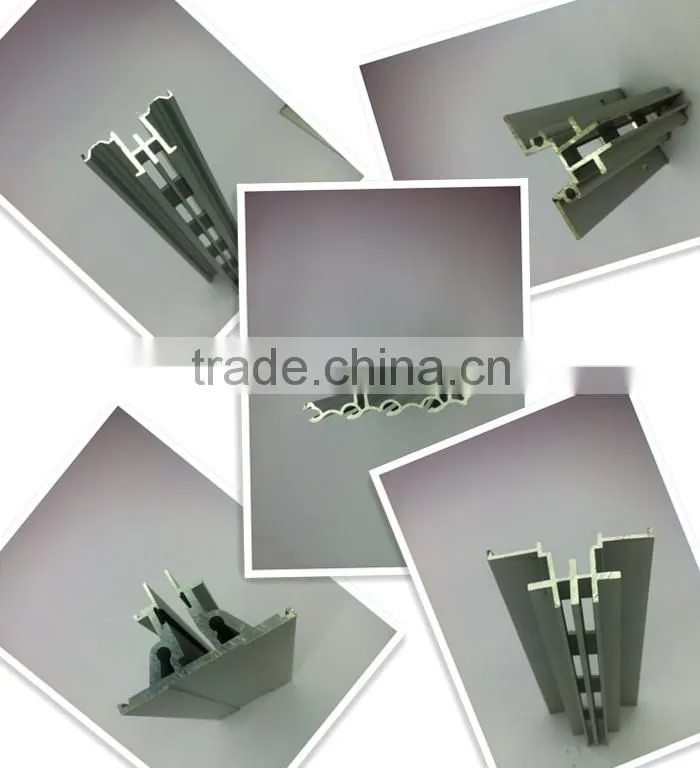 Modular adjustable height display exhibition aluminum shelving translot extrusion profile for racking Shelf System