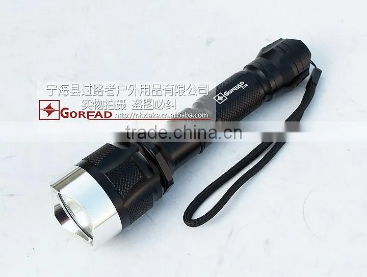 Goread C29 3W high bright rechargeable LED flashlight