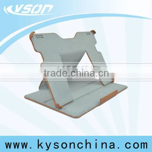 Brown Heat formed Leather Case for Kindle Fire HDX 8.9", 8.9" leather tablet case