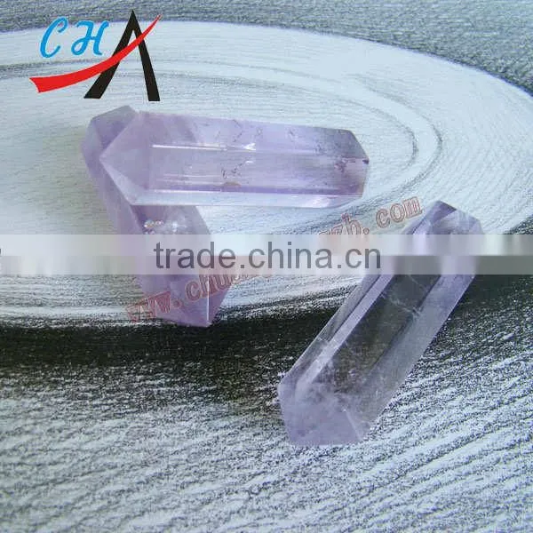 Natural purple amethyst crystal point for sale