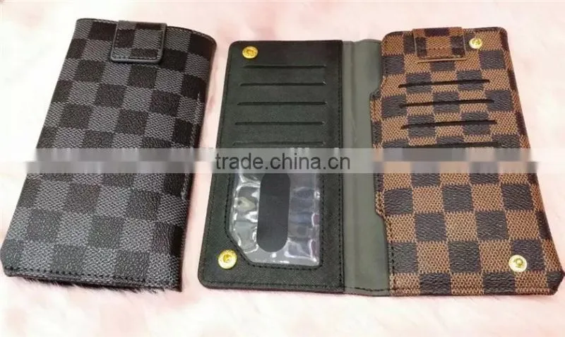Universal Leather Case,Wallet Leather Case For KAZAM TROOPER PHONE