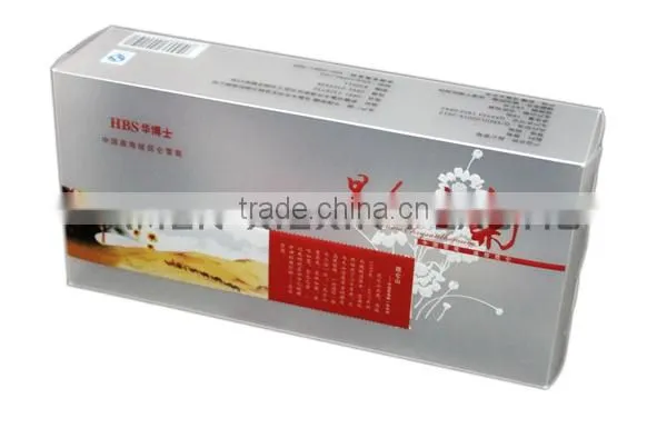 custom made pp clear cereal box packaging