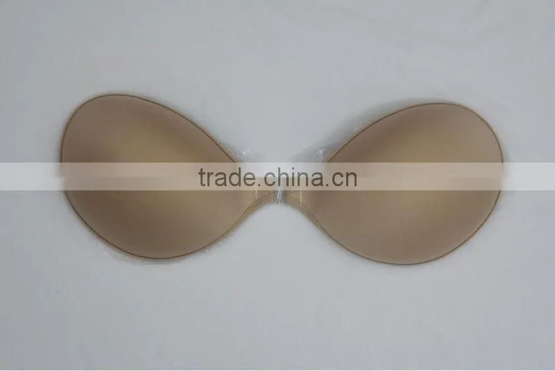 Ladies Sexy Strapless Invisible Wedding Dress Sillicon Bra