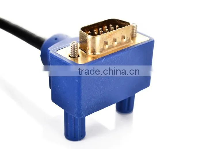 High-Speed 10 feet Double Shielded Cheap VGA Cables Male to Male
