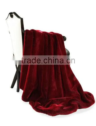 HSTH044 Luxe Faux Fur Blanket