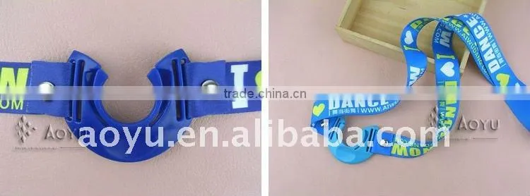 plastic bottle holder Promotional lanyard
