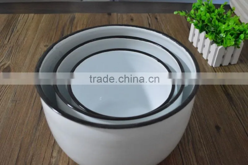 Enamel pot set