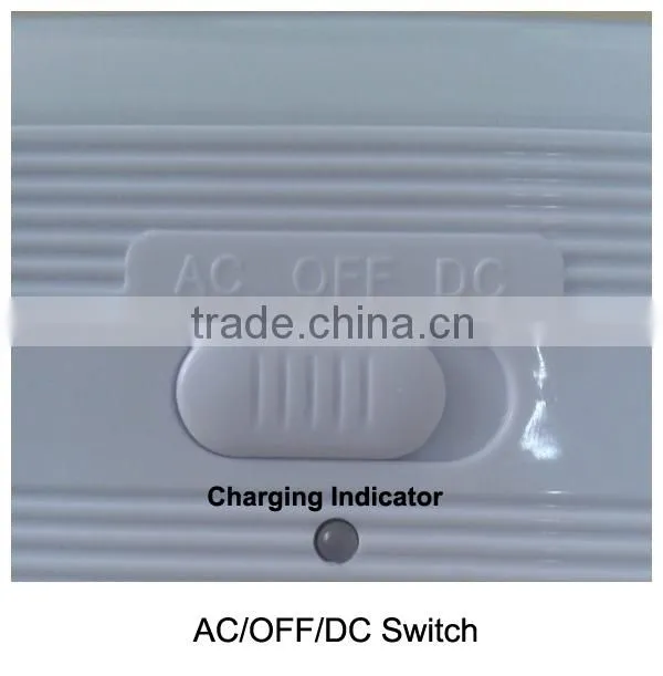 AC DC charge solar portable tube light