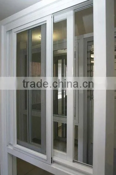 bridge-cutoff aluminum silding window with flyscreen
