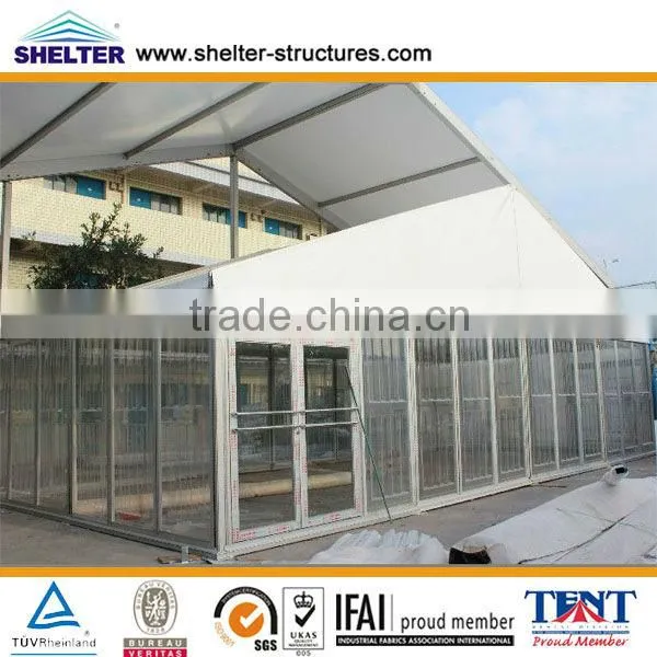 10x39 mtr transparent tents with transparent ABS panels in China for sale