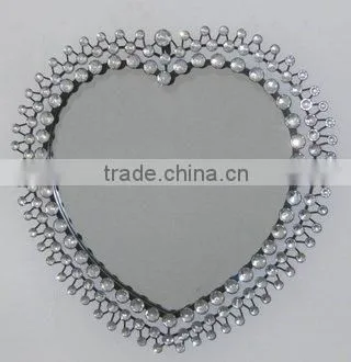 100719EA-acrylic diamond framed mirror