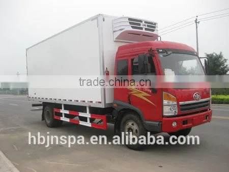 FAW 8 ton refrigerated truck for sale