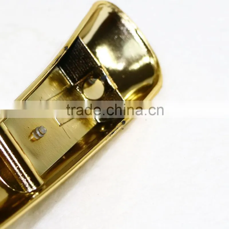 high quality glossy gold plastic clothes hanger for dress display