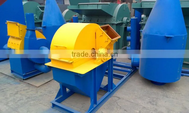 High Quality Wood Crusher Machine with Electric Motor or Diesel Engine