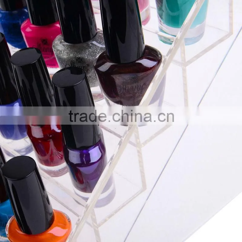 Specialized in manufacturing New Clear Acrylic Nail Polish Display Case,OEM or ODM!