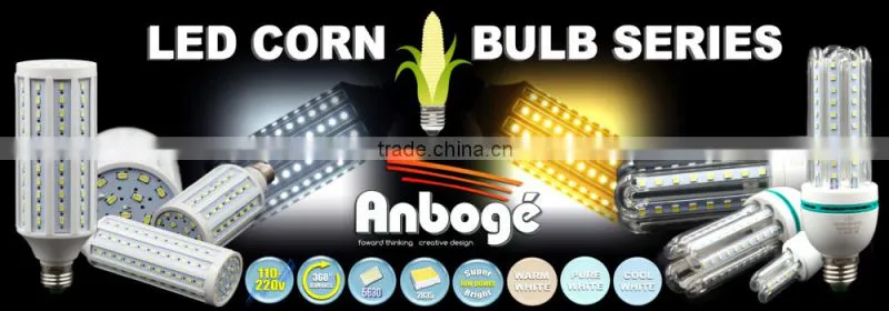 High quality dimmable led corn light 3W energy saving 2U led lamps