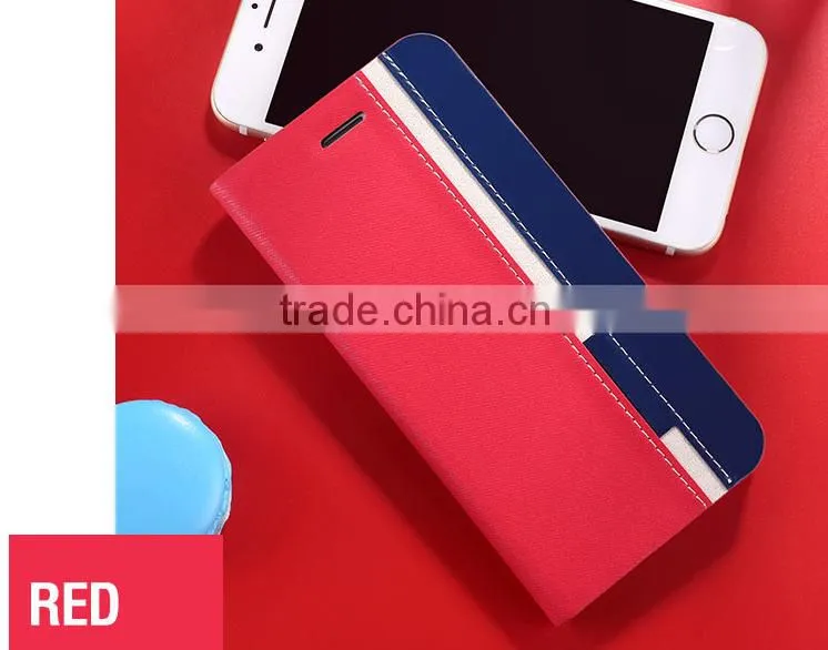2015 Best Selling Mobile Phone Case Detachable Magnet Leather case Cover For iPhone 6